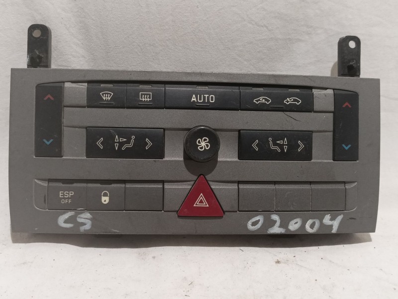 Recambio de mando climatizador para citroen c5 berlina referencia OEM IAM 96573328  