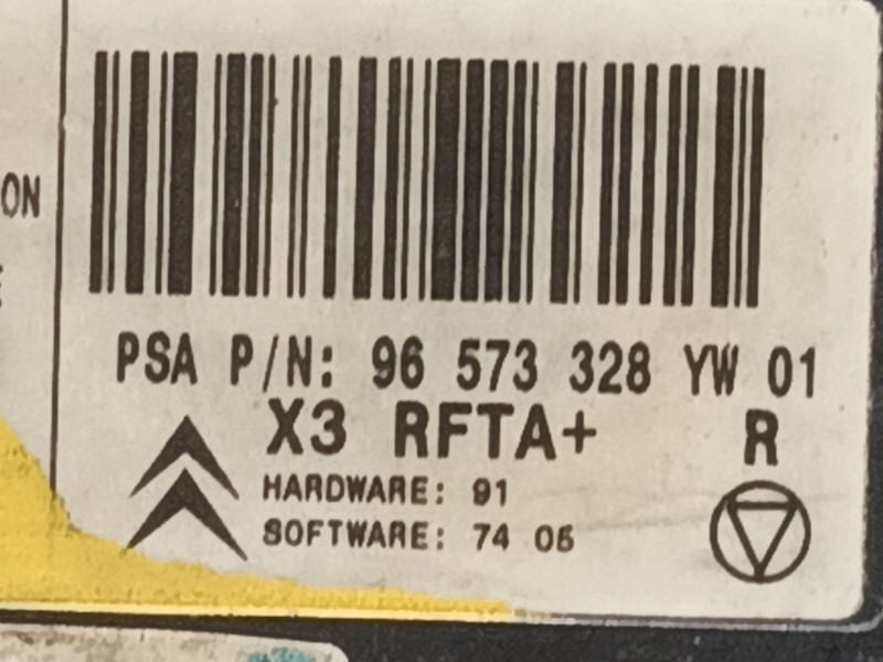 Recambio de mando climatizador para citroen c5 berlina referencia OEM IAM 96573328  
