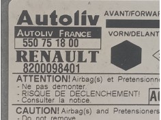 Recambio de centralita airbag para renault kangoo (f/kc0) 1.5 dci diesel referencia OEM IAM 8200098401 550751800  2
