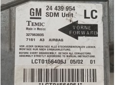 Recambio de centralita airbag para opel corsa c sri referencia OEM IAM 93191438 24439954 327963935 2
