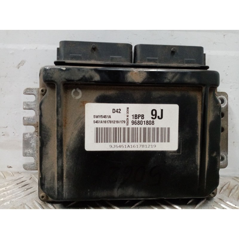 Recambio de centralita motor uce para chevrolet matiz referencia OEM IAM 96801808  