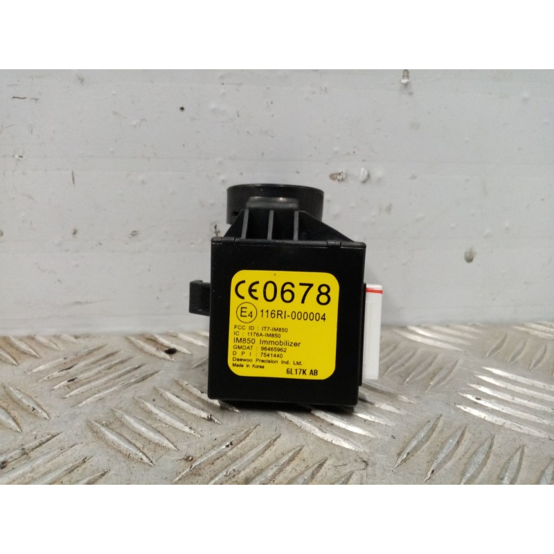 Recambio de centralita inmovilizador para chevrolet kalos referencia OEM IAM CE0678 116RI000004 