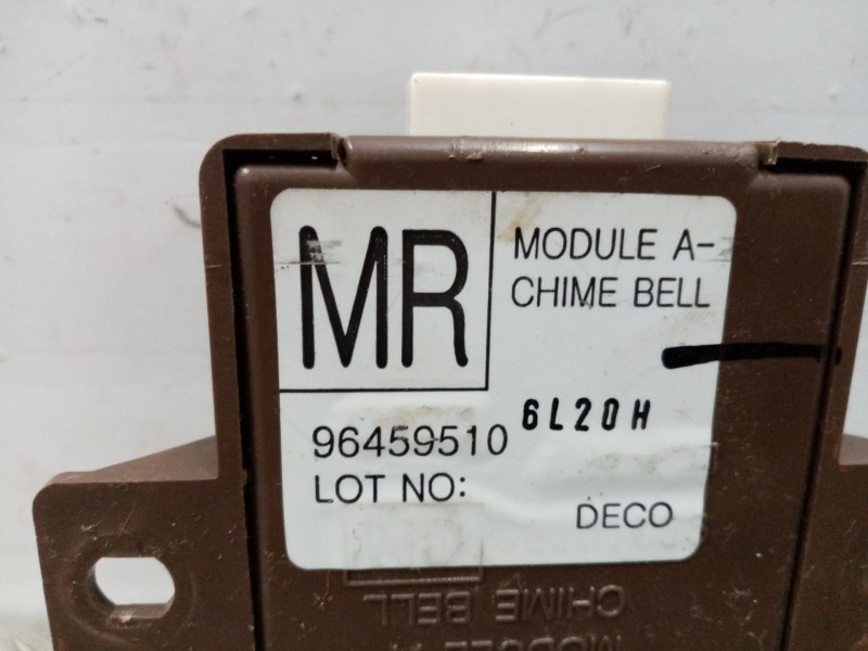 Recambio de centralita inmovilizador para chevrolet kalos referencia OEM IAM 96540563  