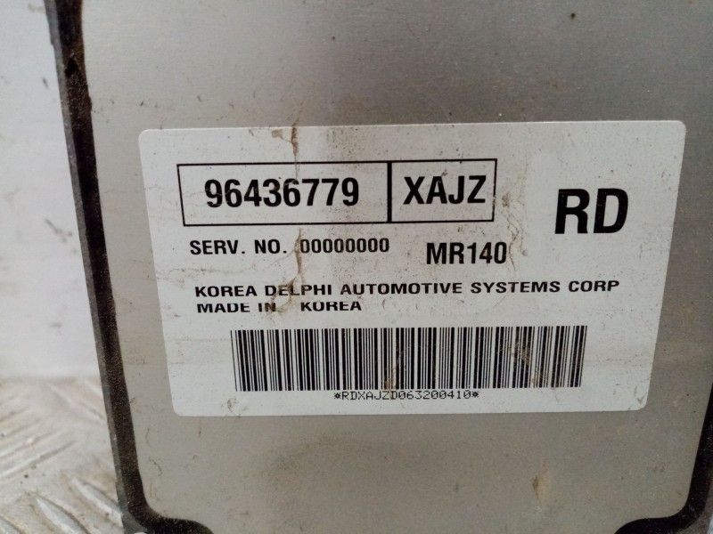 Recambio de centralita motor uce para chevrolet kalos referencia OEM IAM 96436779  