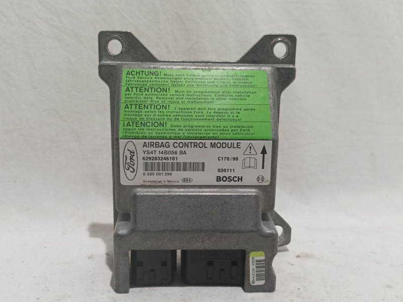 Recambio de centralita airbag para ford focus berlina (cak) trend referencia OEM IAM 0285001396 YS4T14B056 629283246101