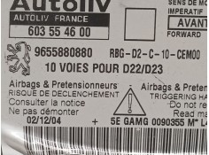 Recambio de centralita airbag para peugeot 407 st confort referencia OEM IAM 9655880880 603554600  2