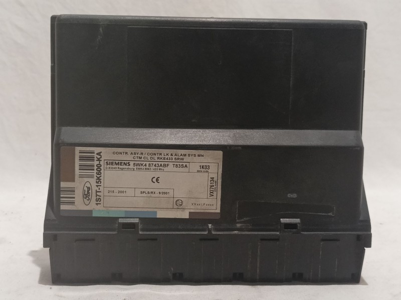 Recambio de modulo electronico para ford mondeo berlina (ge) trend referencia OEM IAM 1S7T15K600KA 5WK48743ABF 