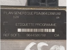 Recambio de centralita motor uce para citroen jumpy furgón confort chapa referencia OEM IAM 9644506780 9641390180 R04080028B 2