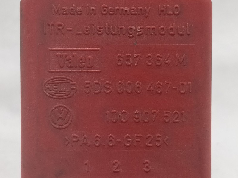 Recambio de resistencia calefaccion para seat referencia OEM IAM 657364M 5DS006467-01 