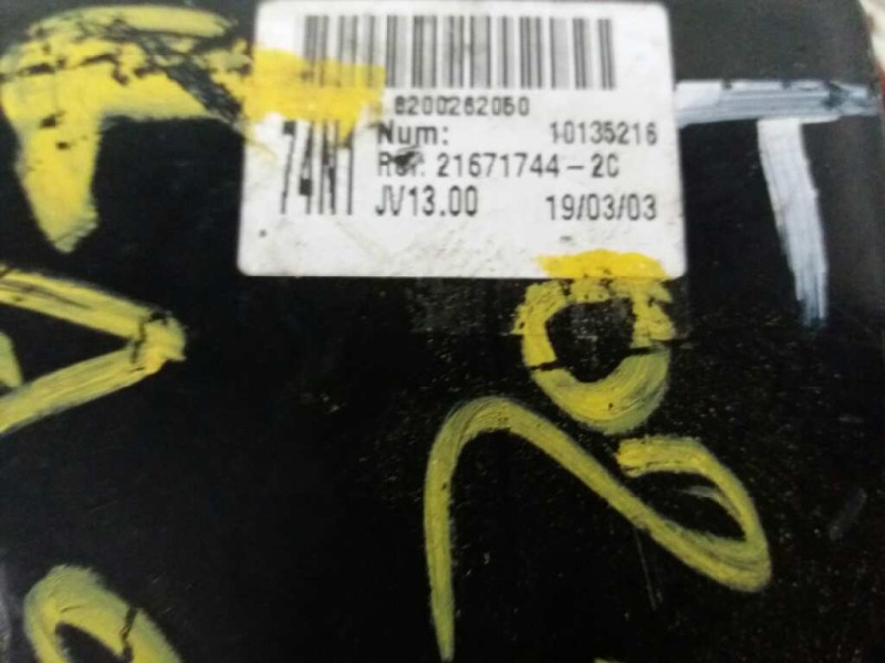 Recambio de caja reles / fusibles para renault laguna ii (bg0) expression   |   12.01 - 12.05 | 2001 - 2005 | 120 cv / 88 kw ref