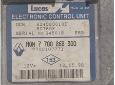 Recambio de centralita motor uce para renault kangoo (f/kc0) 1.9 diesel referencia OEM IAM 7700868300 7700107773  2