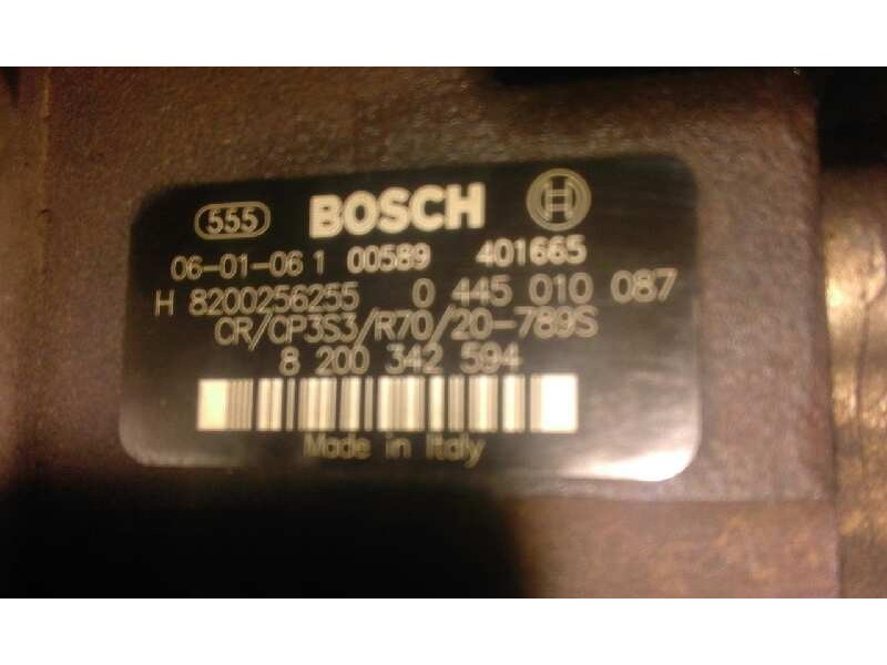 Recambio de bomba inyeccion para renault scenic ii i- music   |   09.05 - ... | 2005 | 131 cv / 96 kw referencia OEM IAM 8200256