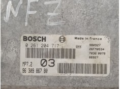 Recambio de centralita motor uce para peugeot 306 berlina 3/5 puertas (s1) 1.6 referencia OEM IAM 9630986780 0261204717  2