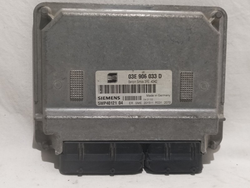 Recambio de centralita motor uce para seat ibiza (6l1) stella referencia OEM IAM 5WP4012104 03E906033D 