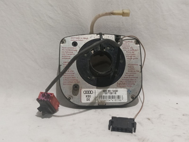 Recambio de anillo airbag para audi a6 berlina (4b2) referencia OEM IAM 097139116 4D0951543D 