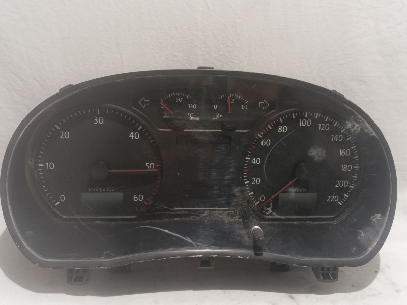Recambio de cuadro instrumentos para volkswagen polo (9n1) trendline referencia OEM IAM B0308DE27 555001490100 