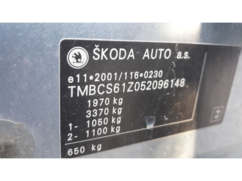 skoda octavia berlina (1z3) del año 2004