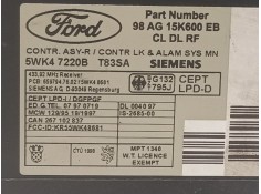 Recambio de centralita cierre para ford mondeo familiar (gd) referencia OEM IAM 98AG15K600EB 5WK47220B  2