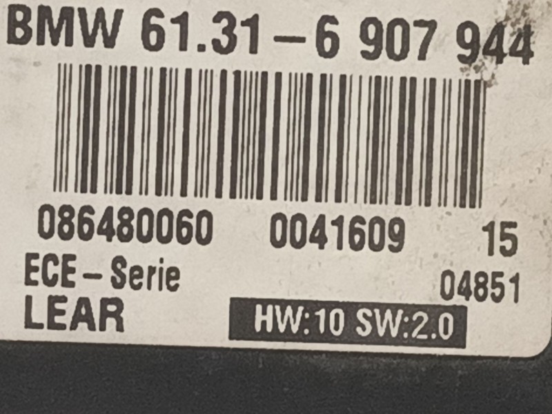 Recambio de mando luces para bmw serie 3 touring (e46) 320d referencia OEM IAM 61316907944 086480060 0041609