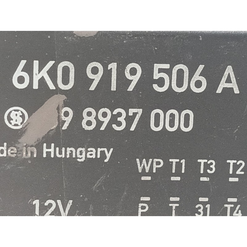 Recambio de modulo electronico para seat ibiza (6k1) select referencia OEM IAM 898937000 6K0919506A  Recambio de modulo electronico para seat ibiza (6k1) select referencia OEM IAM 898937000 6K0919506A