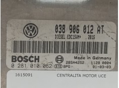 Recambio de centralita motor uce para seat toledo (1m2) 1.9 tdi referencia OEM IAM 038906012AT 0281010062  2