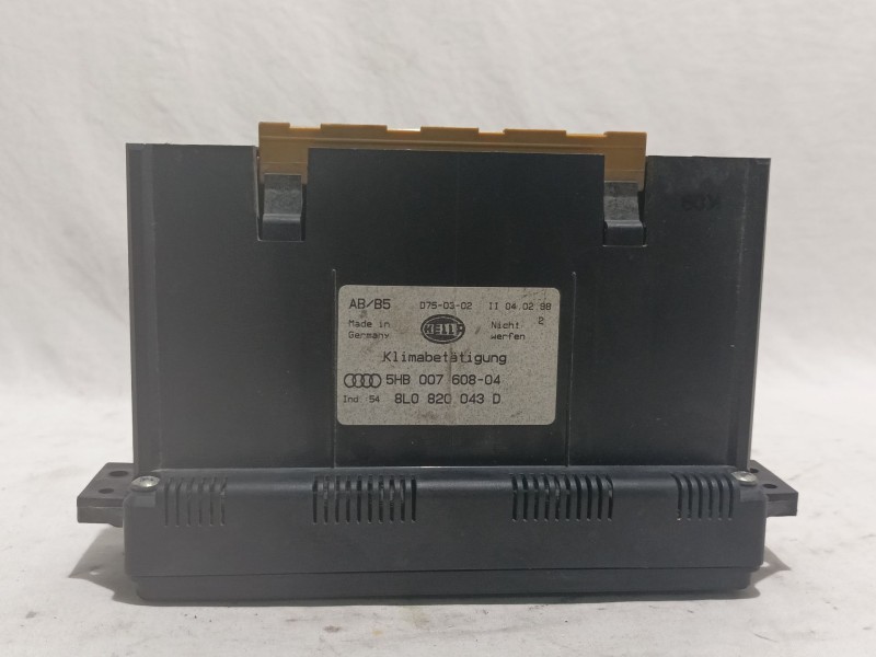 Recambio de mando calefaccion / aire acondicionado para audi a4 berlina (b5) 1.8 referencia OEM IAM 5HB00760804  