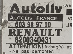 Recambio de centralita airbag para renault scenic ii authentique referencia OEM IAM 603989700 8200340431  2