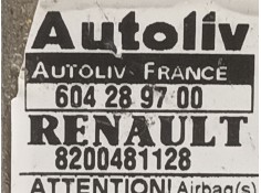 Recambio de centralita airbag para renault megane ii classic berlina 1.5 dci diesel referencia OEM IAM 604289700 8200481128  2