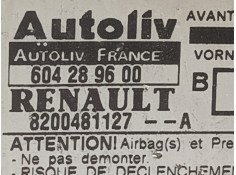 Recambio de centralita airbag para renault megane ii berlina 5p referencia OEM IAM 604289600 8200481127  2