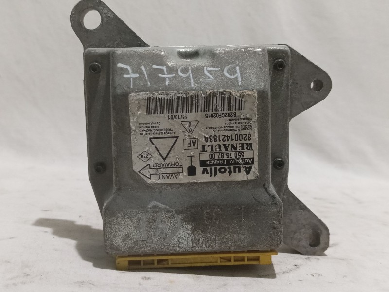Recambio de centralita airbag para renault laguna ii (bg0) referencia OEM IAM 8200142183A 550758700 