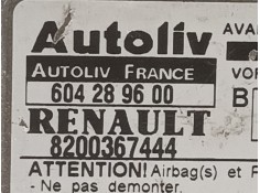Recambio de centralita airbag para renault megane ii classic berlina confort dynamique referencia OEM IAM 604289600 8200367444  2