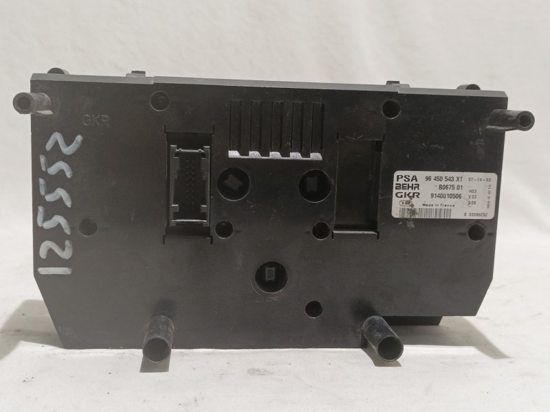 Recambio de mando climatizador para peugeot 307 break / sw (s1) referencia OEM IAM 9643099HXT  