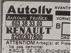 Recambio de centralita airbag para renault megane ii berlina 5p referencia OEM IAM 603383300 8200307800  2