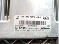 Recambio de centralita motor uce para opel insignia berlina referencia OEM IAM 55585024 0281018769  2