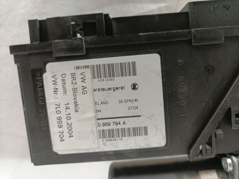 Recambio de motor elevalunas trasero derecho para volkswagen touareg (7la) referencia OEM IAM 7L0959704 7L0959794A 