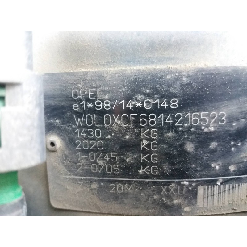 opel corsa c 1.0 12v cat (z 10 xe / lw3)   |   0.00 - ... | 2000 | 58 cv / 43 kw del año 2000