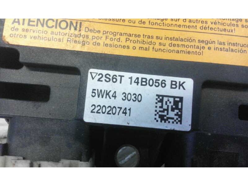 Recambio de centralita airbag para ford fiesta (cbk) trend   |   11.01 - 12.06 | 2001 - 2006 | 80 cv / 59 kw referencia OEM IAM 