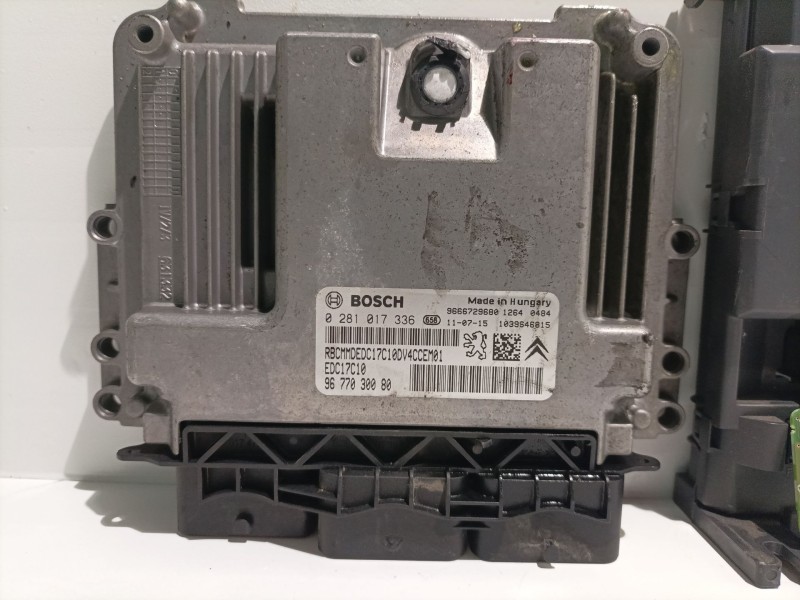 Recambio de kit inmovilizador para peugeot 207 referencia OEM IAM 9677030080 0281017336 9666729680