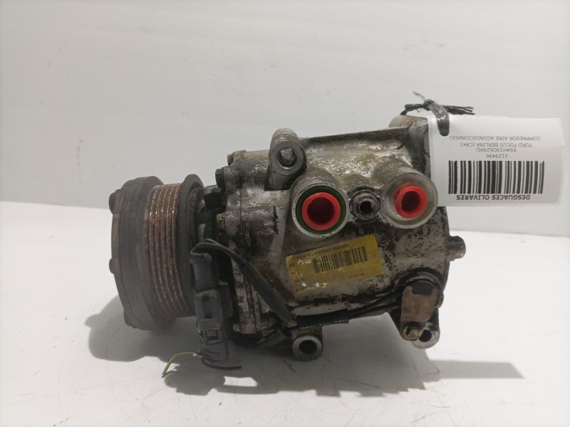 Recambio de compresor aire acondicionado para ford focus berlina (cak) ambiente referencia OEM IAM XS4H19D629AD  