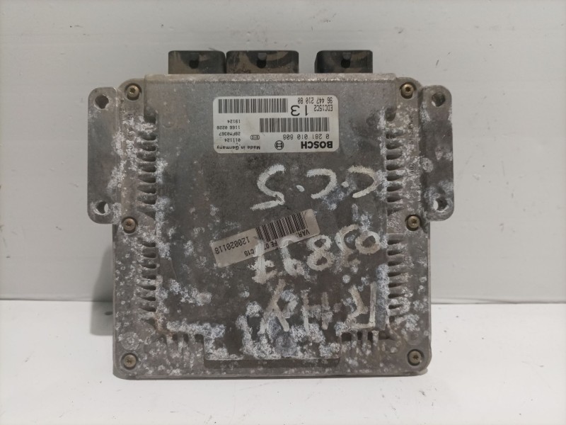 Recambio de centralita motor uce para citroen c5 berlina 2.0 hdi x referencia OEM IAM 1938K7 0281010808 9644721080