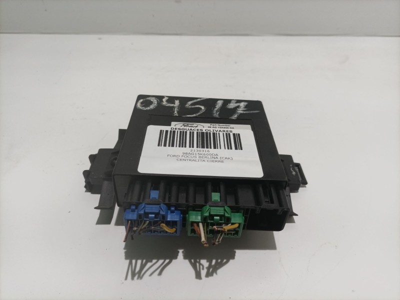 Recambio de centralita cierre para ford focus berlina (cak) ambiente referencia OEM IAM 98AG15K600DA 5WK47230A 