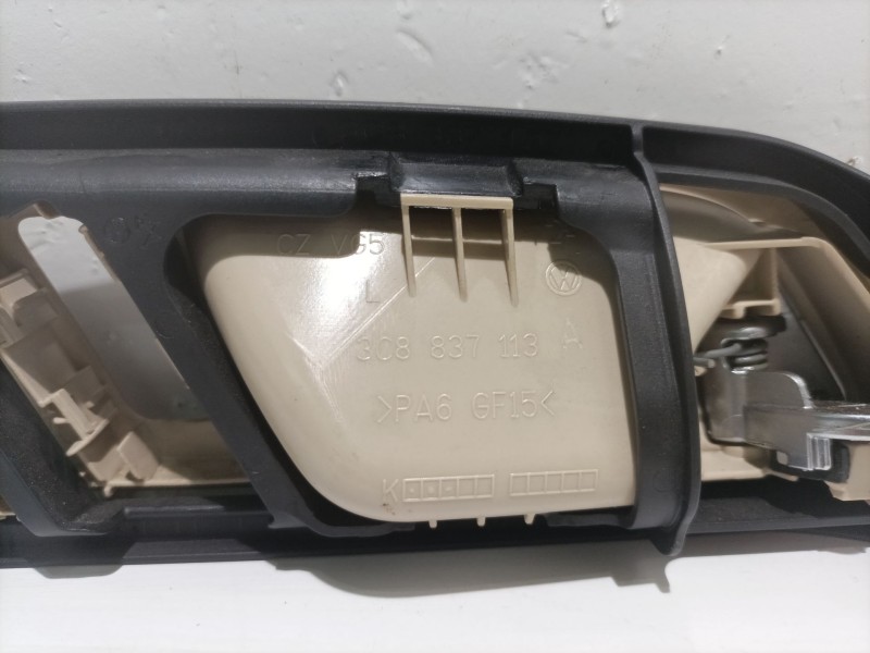 Recambio de maneta interior delantera izquierda para volkswagen passat cc (357) referencia OEM IAM 3C8837113A  
