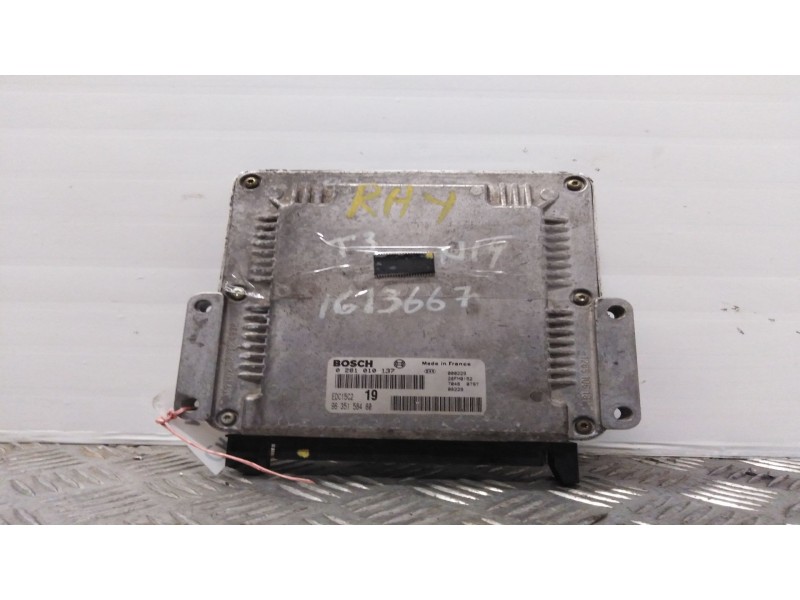 Recambio de centralita motor uce para citroen xsara picasso referencia OEM IAM 0281010137 9635158480 