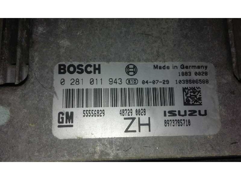 Recambio de centralita motor uce para opel astra h berlina enjoy   |   01.04 - 12.07 | 2004 - 2007 | 101 cv / 74 kw referencia O