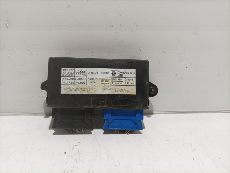 Recambio de centralita cierre para renault laguna (b56) 1.9 dci diesel cat referencia OEM IAM 73847257  