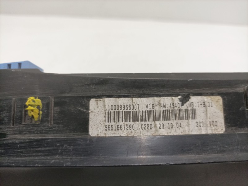 Recambio de cuadro instrumentos para citroen xsara picasso referencia OEM IAM 9651667380 965166880 110008966007