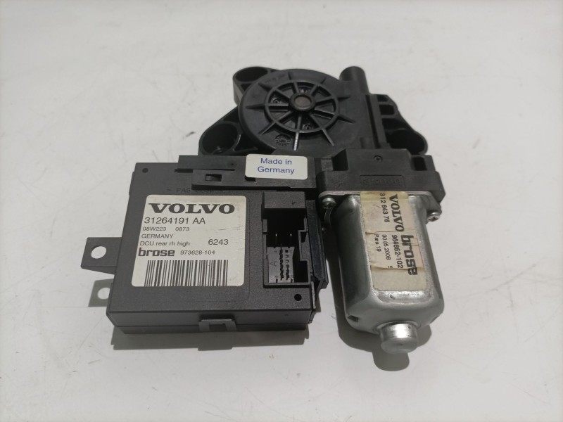 Recambio de motor elevalunas trasero derecho para volvo s40 berlina referencia OEM IAM 31264191 973628104 964852102