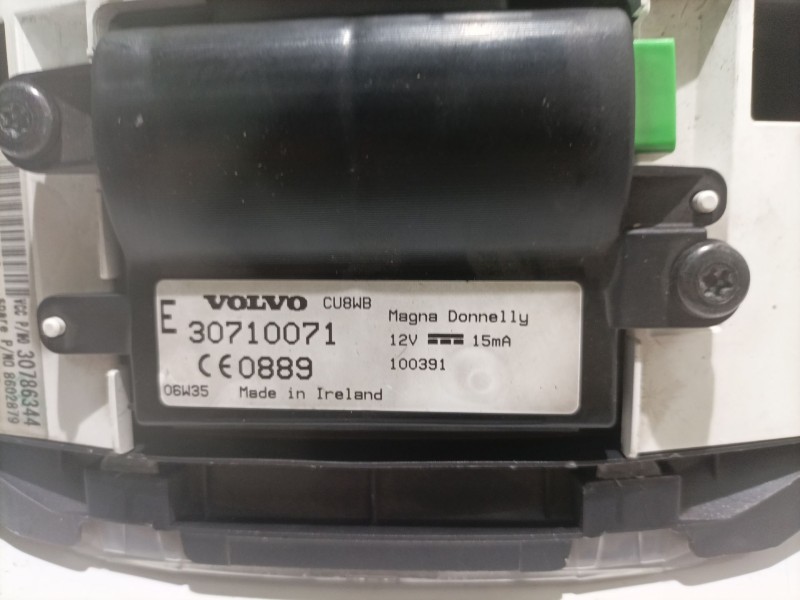 Recambio de cuadro instrumentos para volvo s40 berlina referencia OEM IAM 30710071 8602879 30786344
