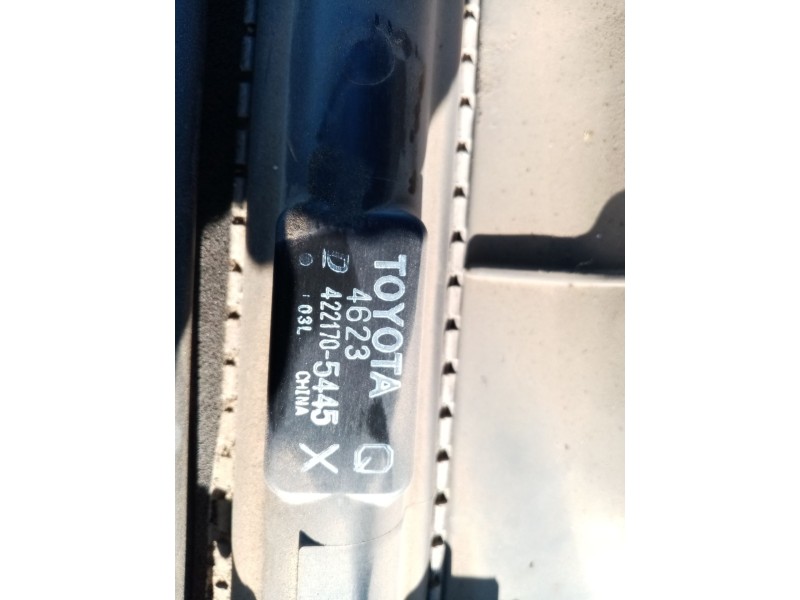 Recambio de radiador agua para toyota lexus gs 300 (jzs147) referencia OEM IAM 4221705445  