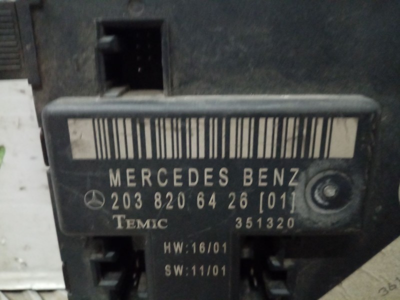 Recambio de modulo electronico para mercedes clase c (w203) berlina referencia OEM IAM 2038206426  